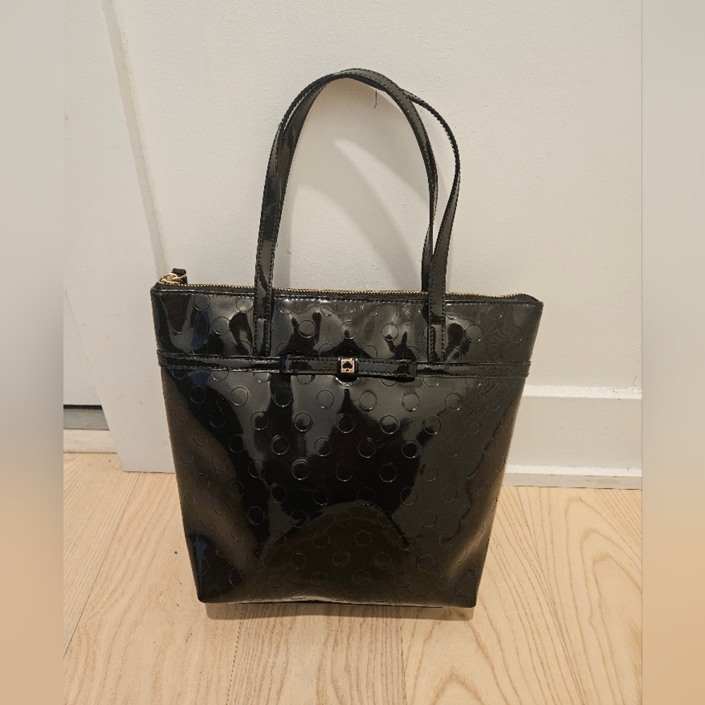 Jeralyn camellia street black small tote bag